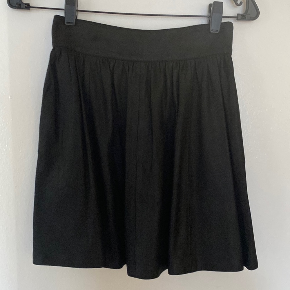 VEDA genuine leather miniskirt